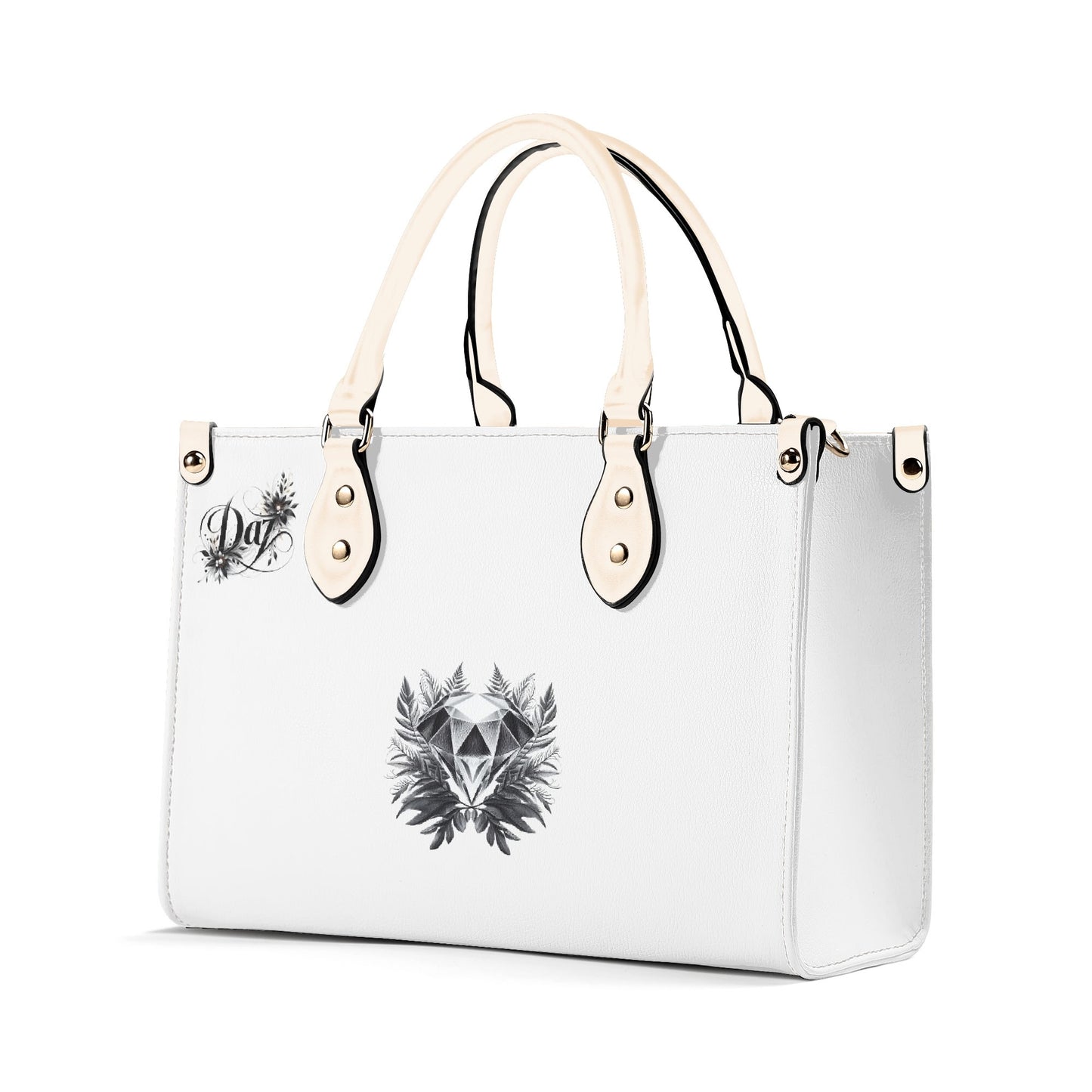 Bolso de mano de cuero sintético DAZ Luxury