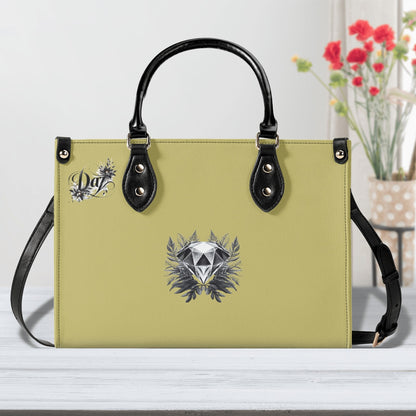 Bolso de mano de cuero sintético DAZ Luxury