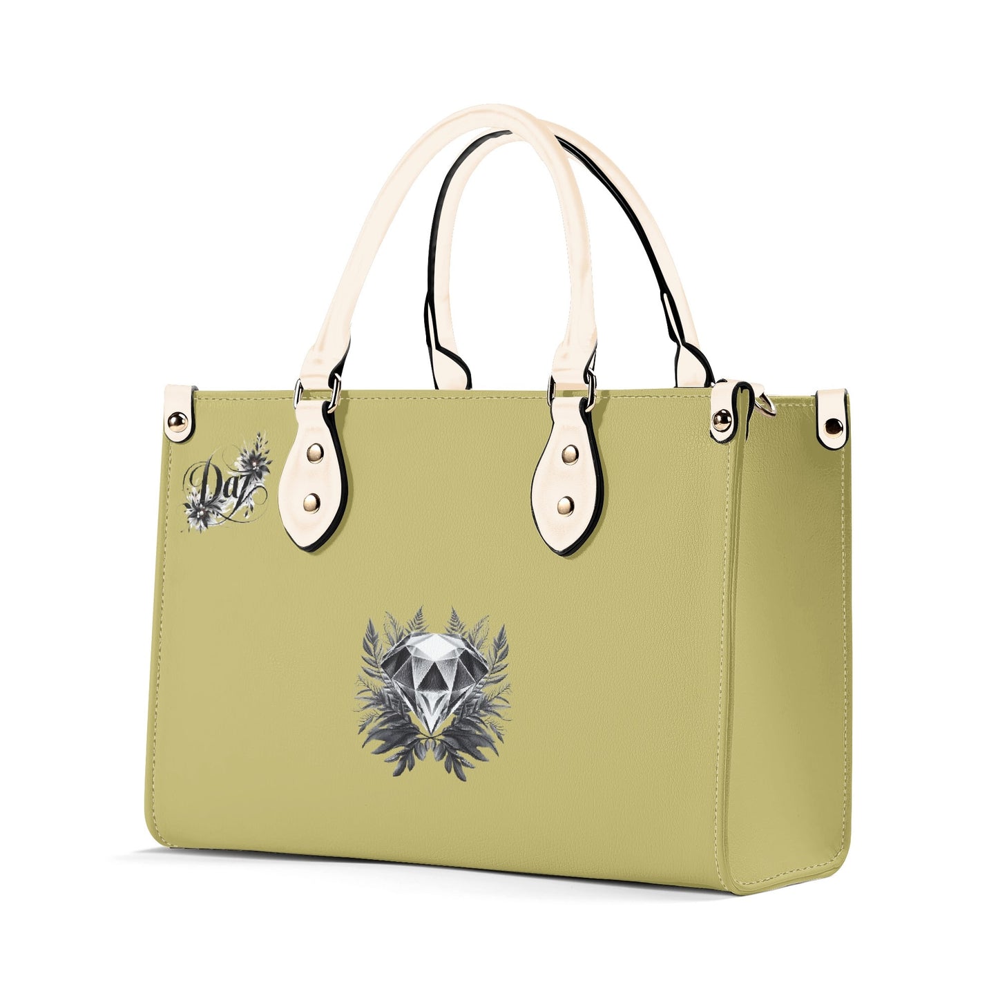 Bolso de mano de cuero sintético DAZ Luxury