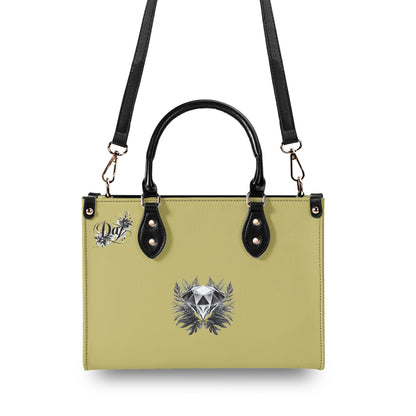 Bolso de mano de cuero sintético DAZ Luxury