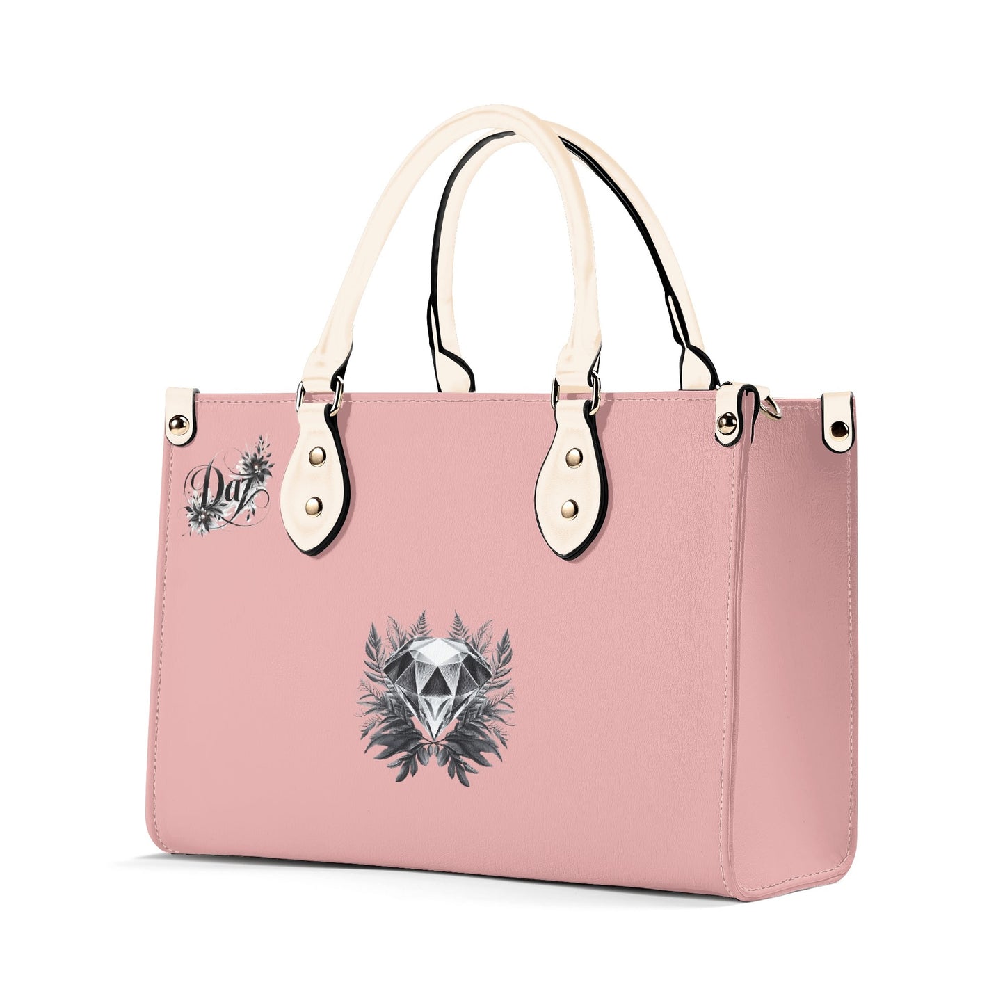 Bolso de mano de cuero sintético DAZ Luxury