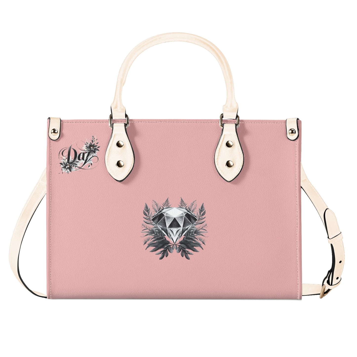 Bolso de mano de cuero sintético DAZ Luxury