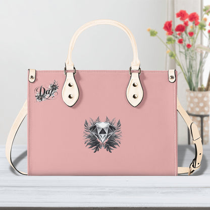 Bolso de mano de cuero sintético DAZ Luxury