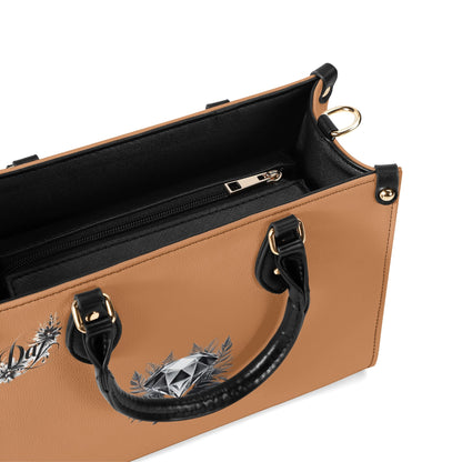 Bolso de mano de cuero sintético DAZ Luxury