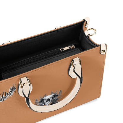 Bolso de mano de cuero sintético DAZ Luxury