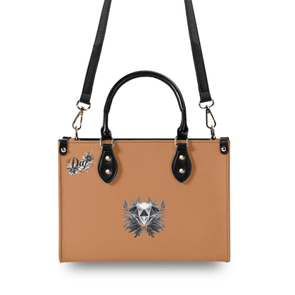 Bolso de mano de cuero sintético DAZ Luxury