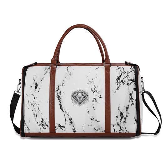 Bolsa de viaje plegable de cuero DAZ Luxury
