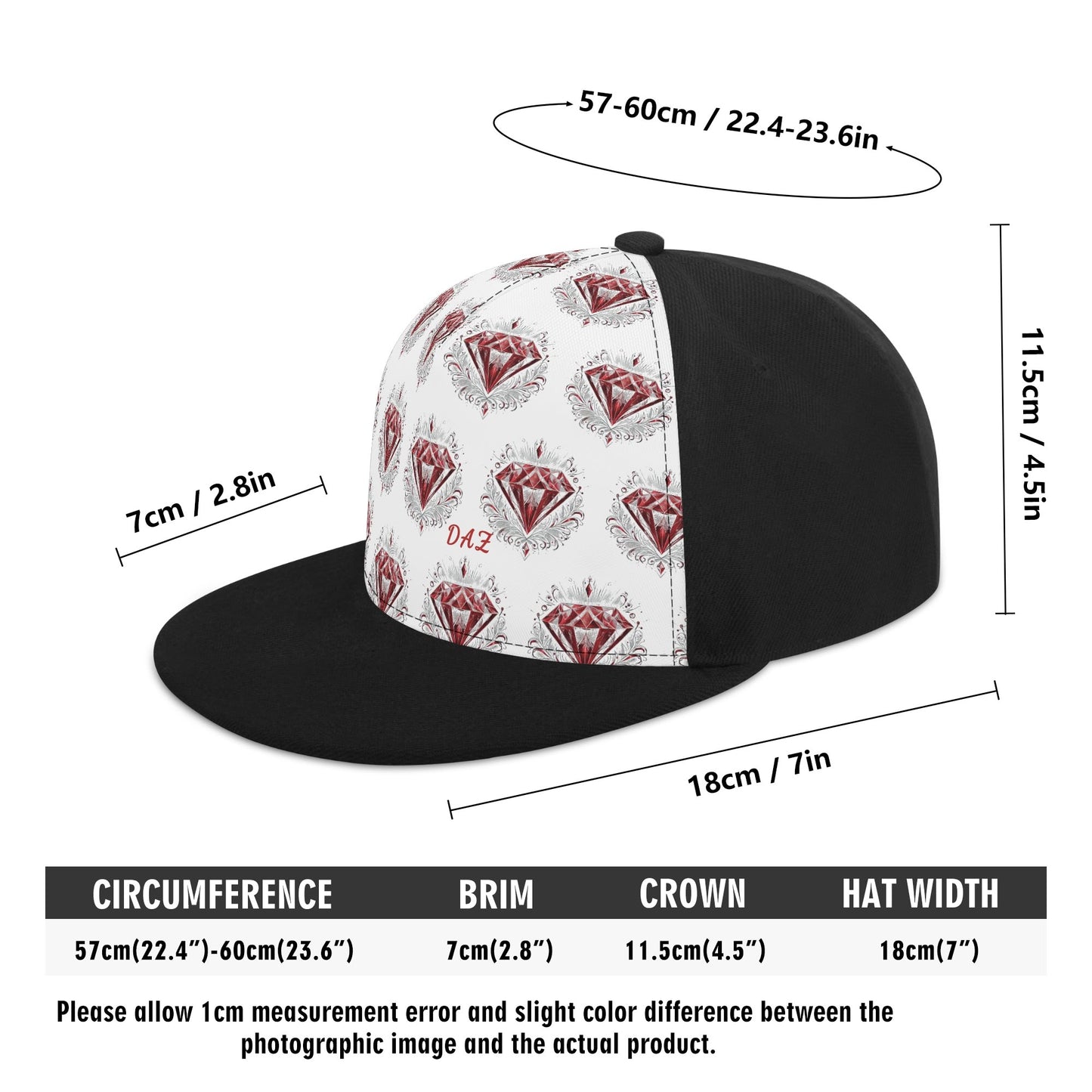 Gorra de hip-hop DAZ Luxury