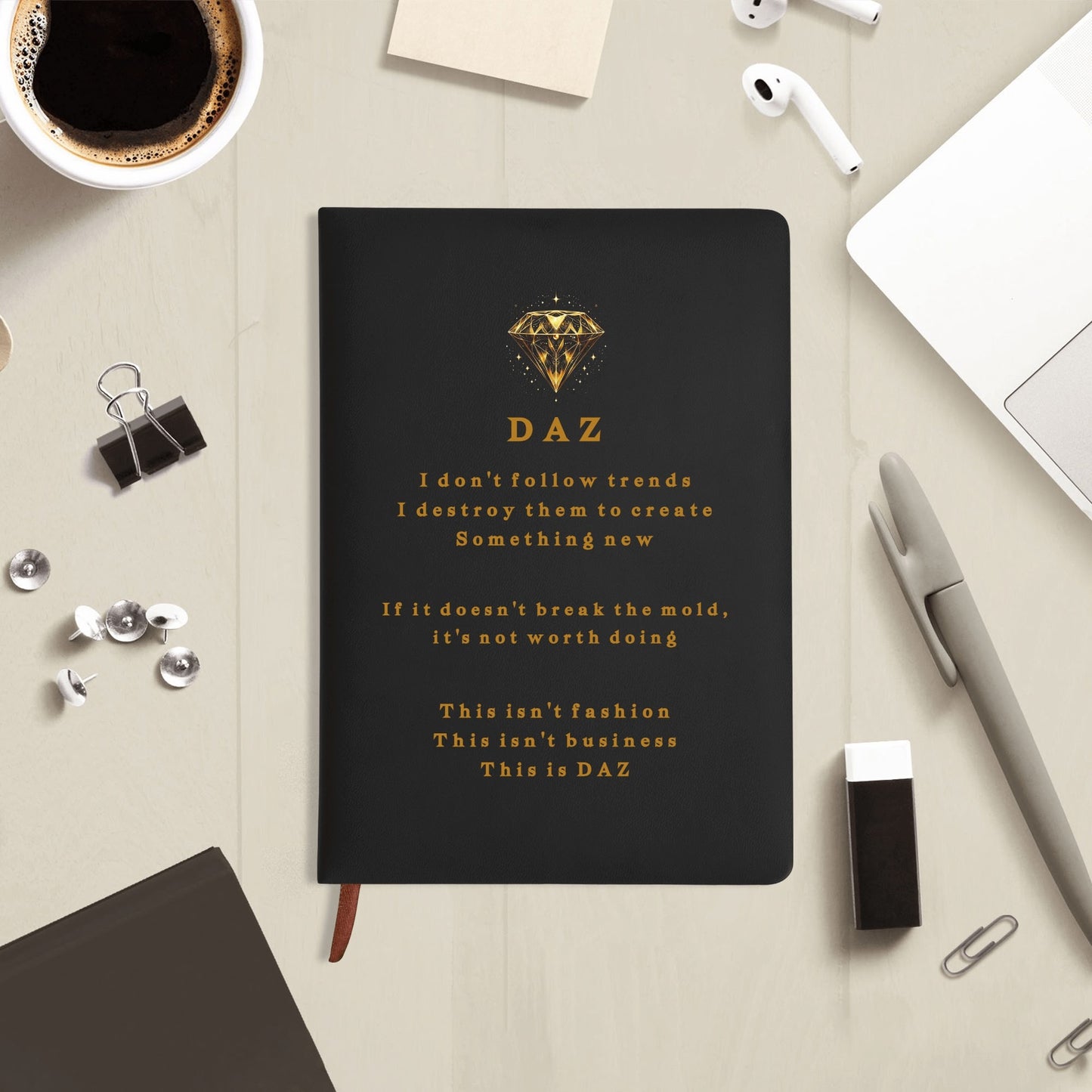 Cuaderno de Piel sintética DAZ Luxury