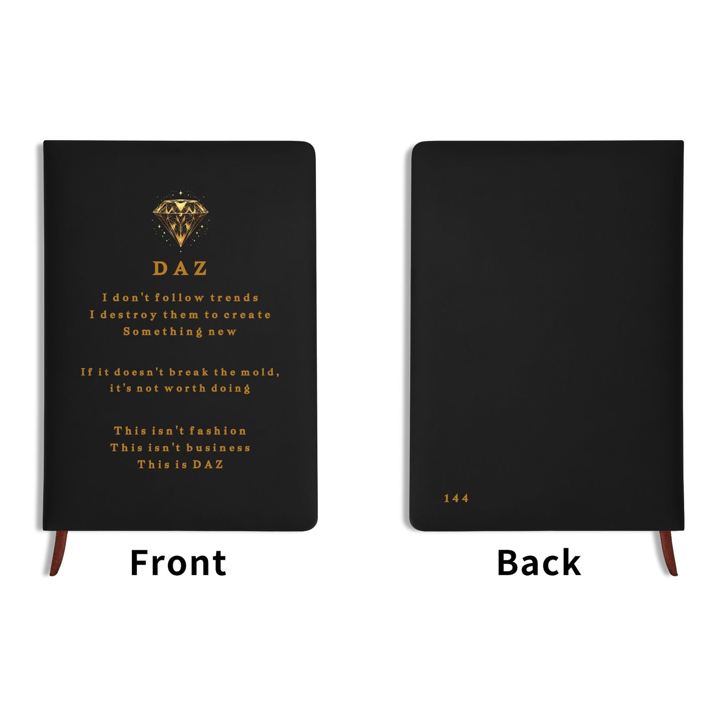 Cuaderno de Piel sintética DAZ Luxury