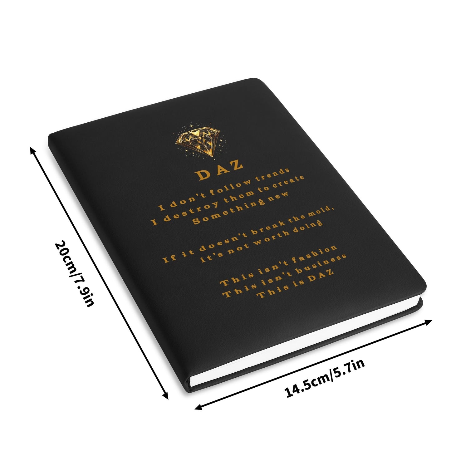 Cuaderno de Piel sintética DAZ Luxury