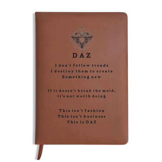 Cuaderno de Piel sintética DAZ Luxury