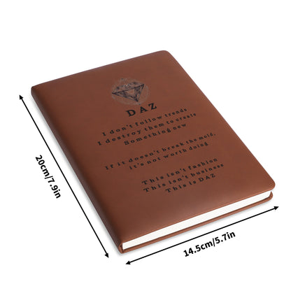 Cuaderno de Piel sintética DAZ Luxury