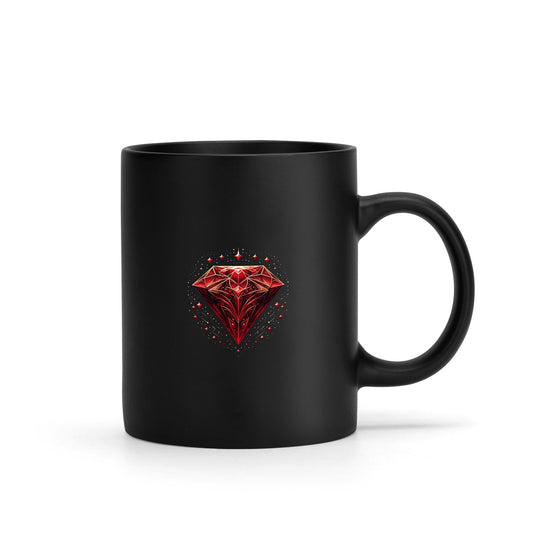 Taza de café negra DAZ Luxury (11 oz)