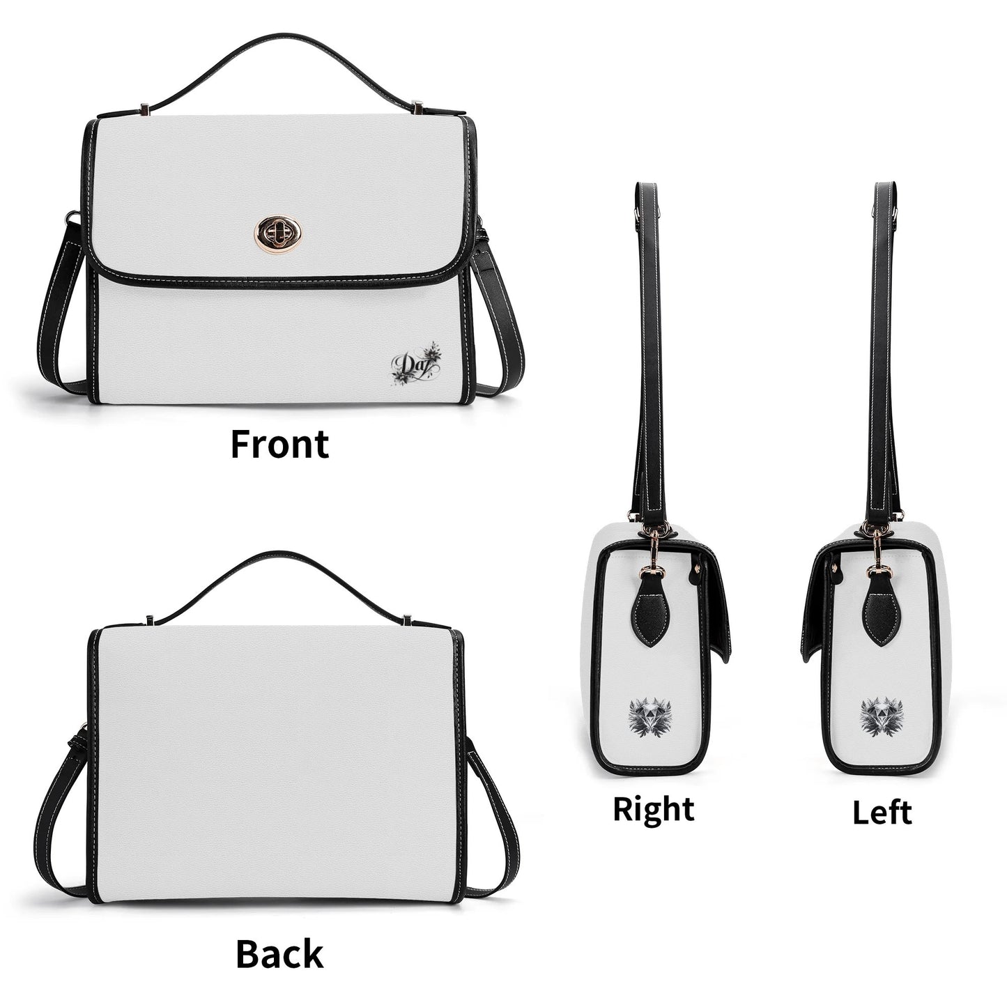 Bolso Satchel DAZ Luxury de Cuero