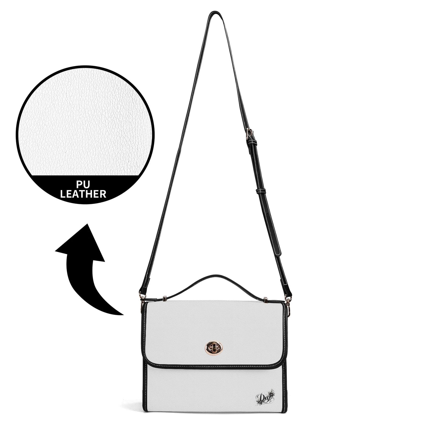 Bolso Satchel DAZ Luxury de Cuero