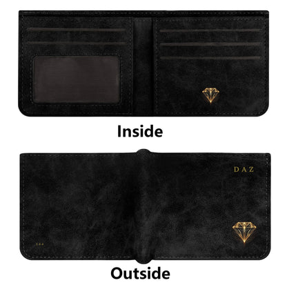 Cartera fina de cuero DAZ Luxury