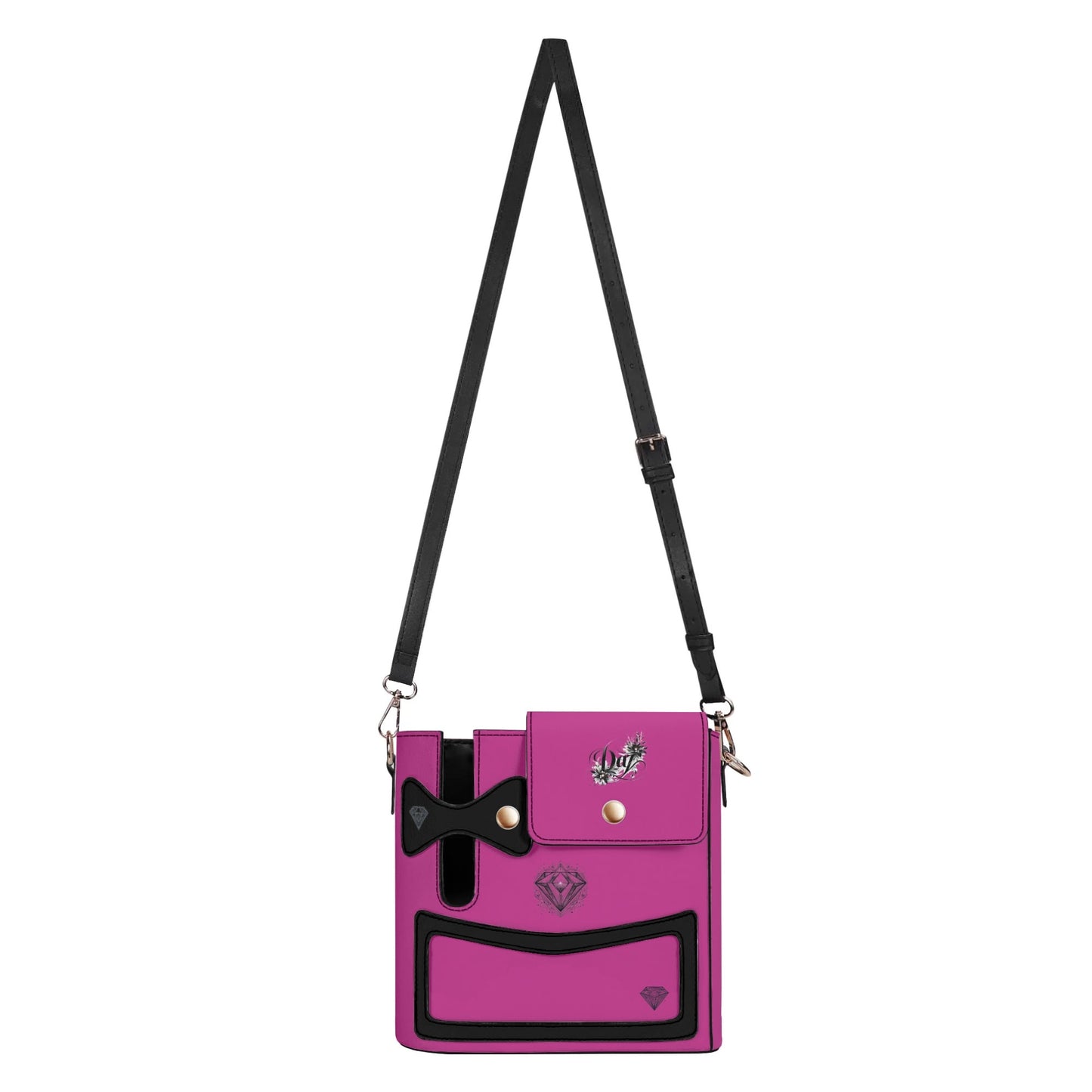 Bolso bandolera DAZ Luxury de cuero sintético