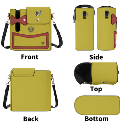 Bolso bandolera DAZ de lujo de cuero sintético