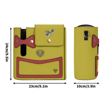 Bolso bandolera DAZ de lujo de cuero sintético