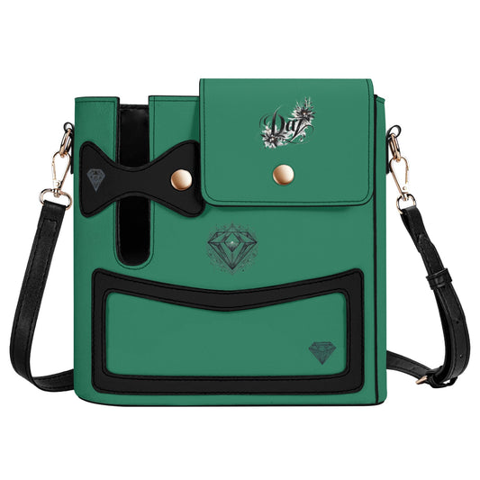 Bolso bandolera DAZ de lujo de cuero sintético