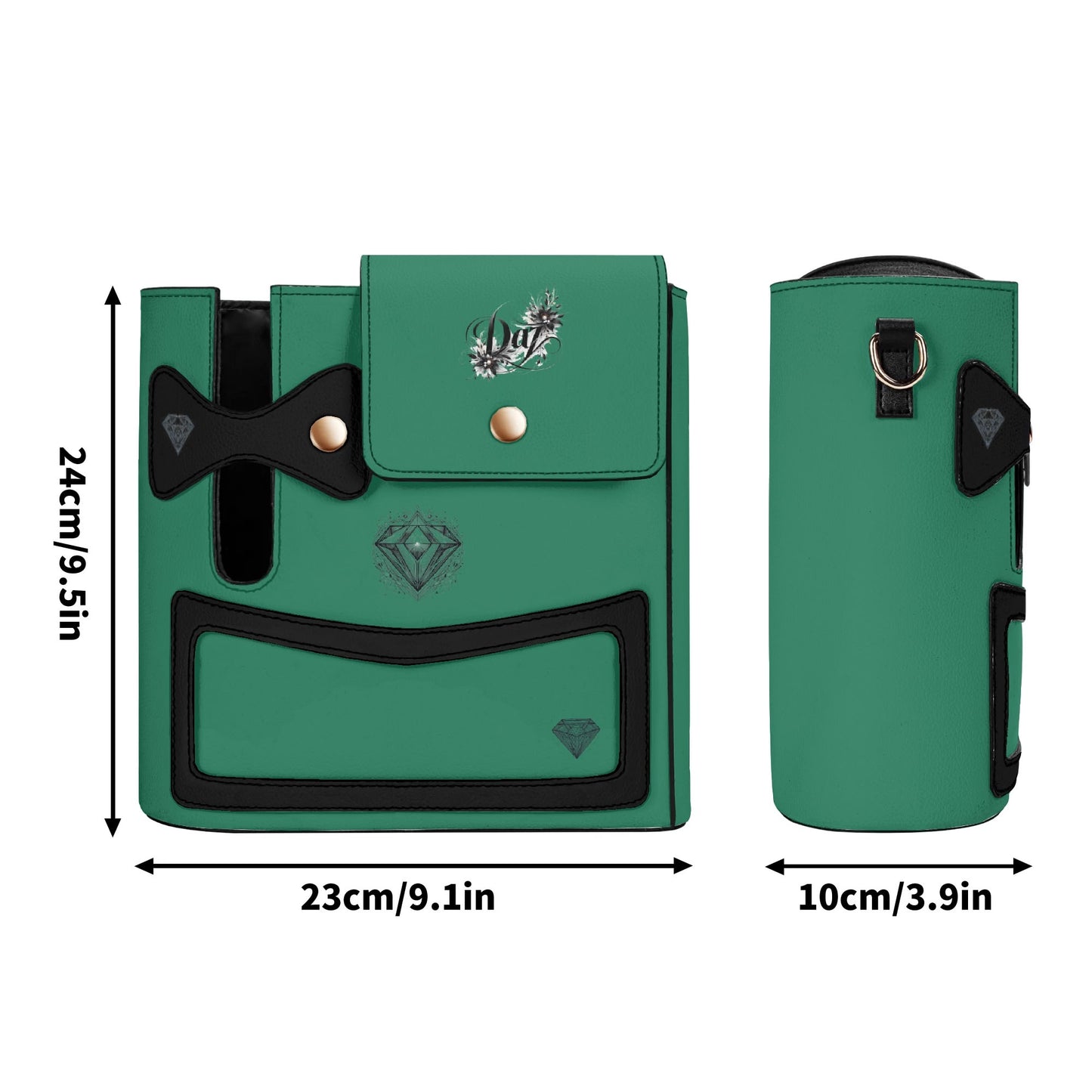 Bolso bandolera DAZ de lujo de cuero sintético