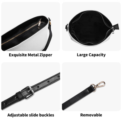 Bolso bandolera DAZ Luxury tipo cubo de PU para mujer