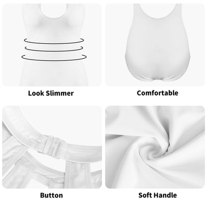 Traje de baño DAZ Luxury de una pieza con escote halter, lazo y espalda descubierta