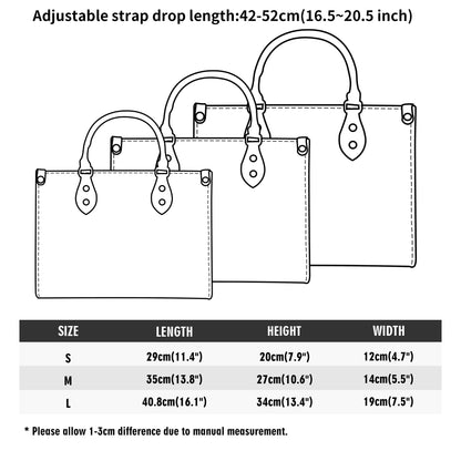 Bolso de mano de cuero sintético DAZ Luxury