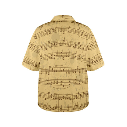 Camisa Hawaiana DAZ Luxury para Mujer (Hecha en Queens)