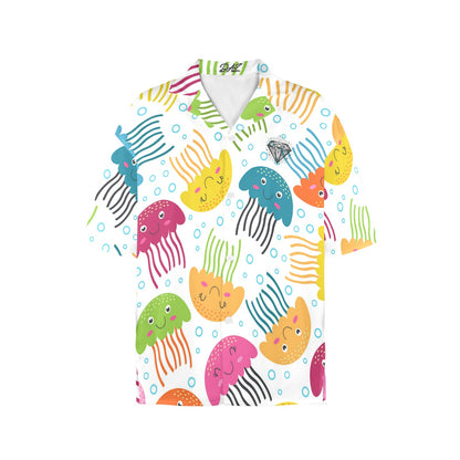 Camisa Hawaiana DAZ Luxury para Mujer (Hecha en Queens)