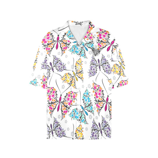 Camisa Hawaiana DAZ Luxury para Mujer (Hecha en Queens)
