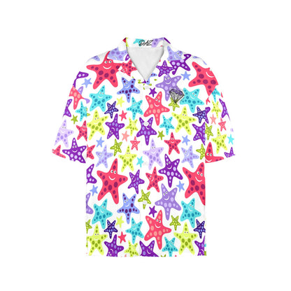 Camisa Hawaiana DAZ Luxury para Mujer (Hecha en Queens)