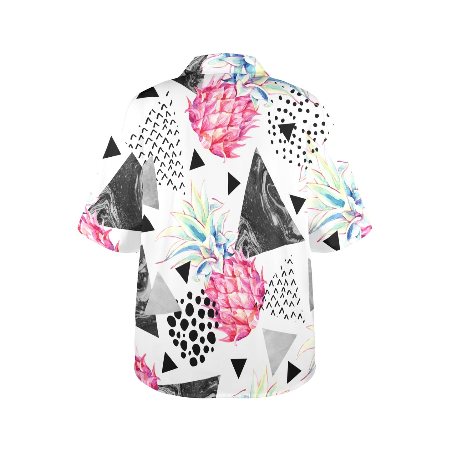 Camisa Hawaiana DAZ Luxury para Mujer (Hecha en Queens)