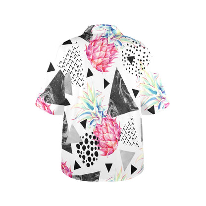 Camisa Hawaiana DAZ Luxury para Mujer (Hecha en Queens)