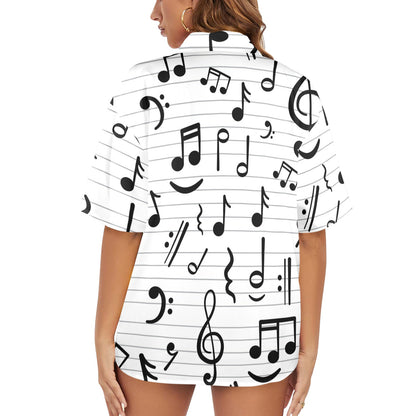 Camisa Hawaiana DAZ Luxury para Mujer (Hecha en Queens)