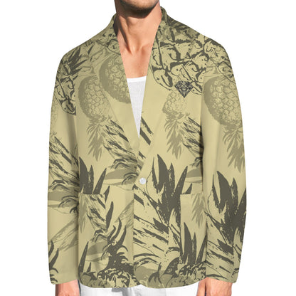 Abstract Art.jpg Men's Blazer (Model H64)