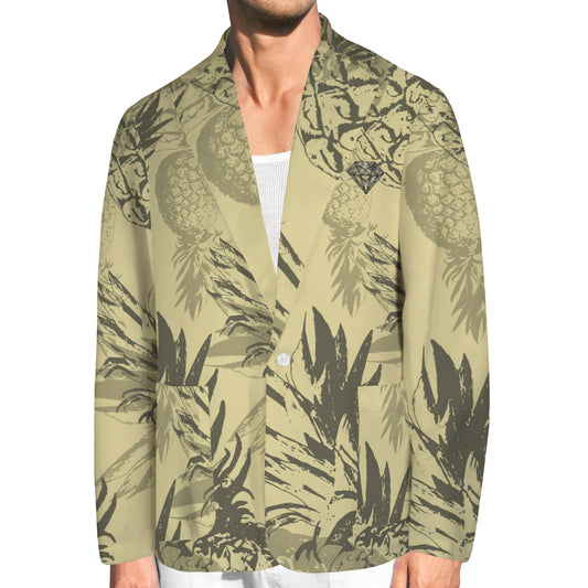 Abstract Art.jpg Men's Blazer (Model H64)