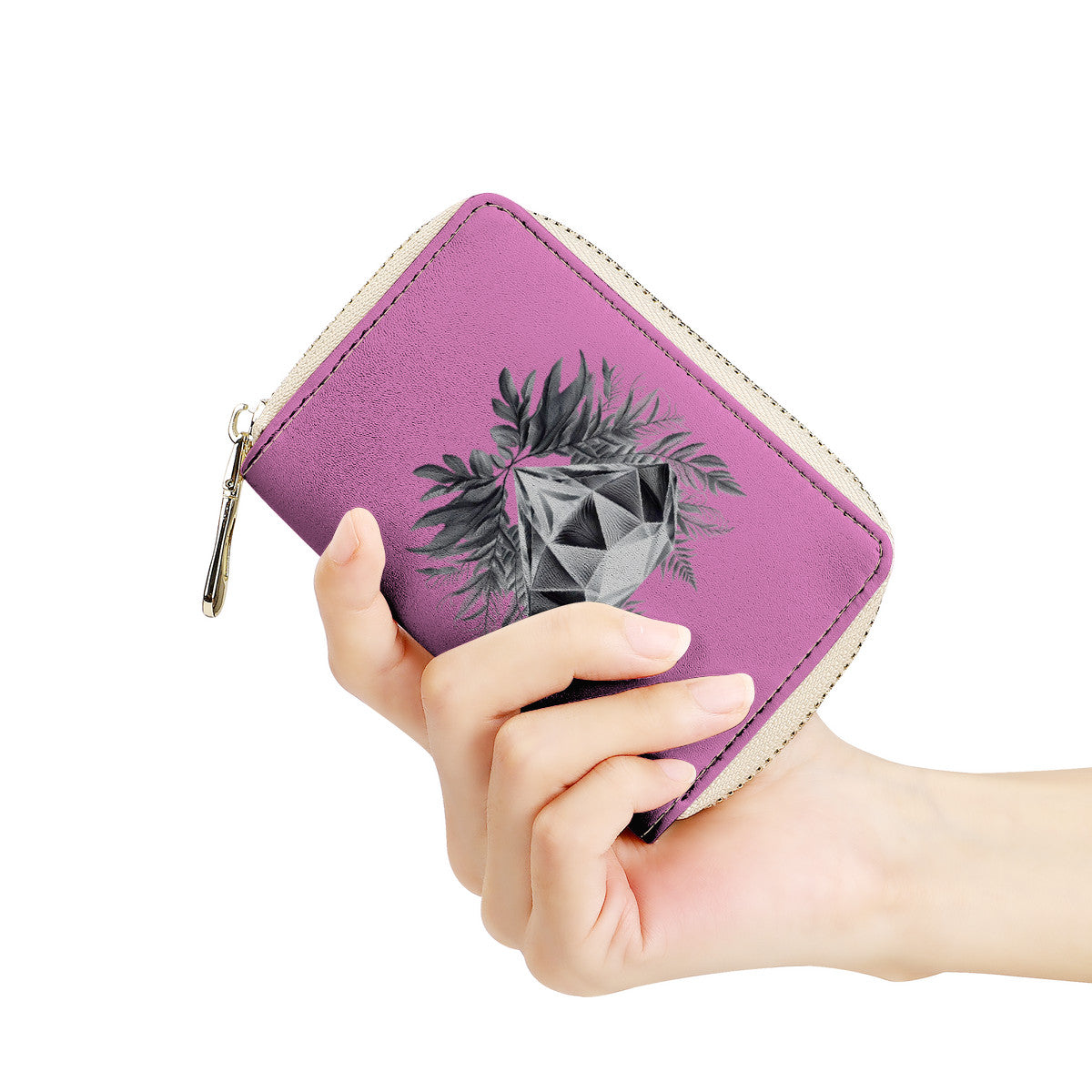 Cartera con cremallera