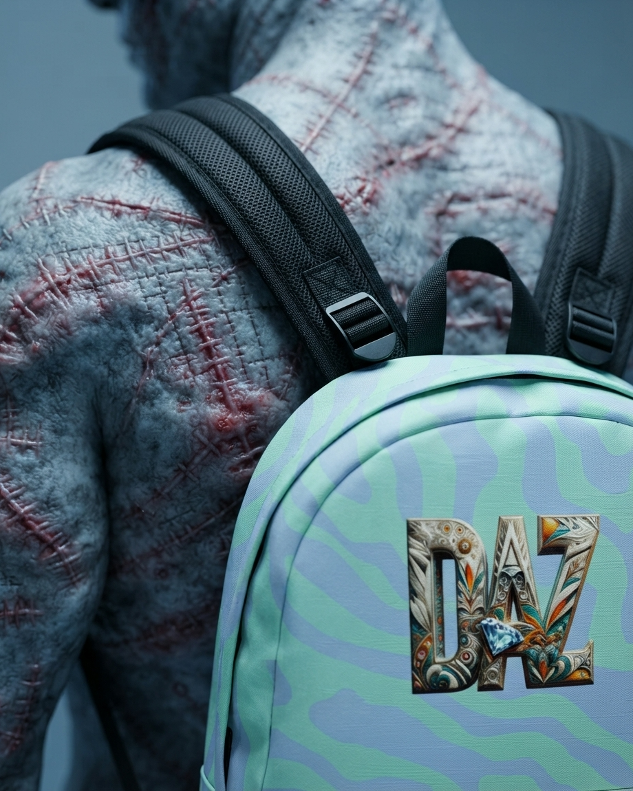 Mochila DAZMOND® Art "Pastel Wave"