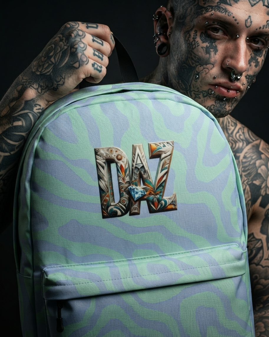Mochila DAZMOND® Art "Pastel Wave"