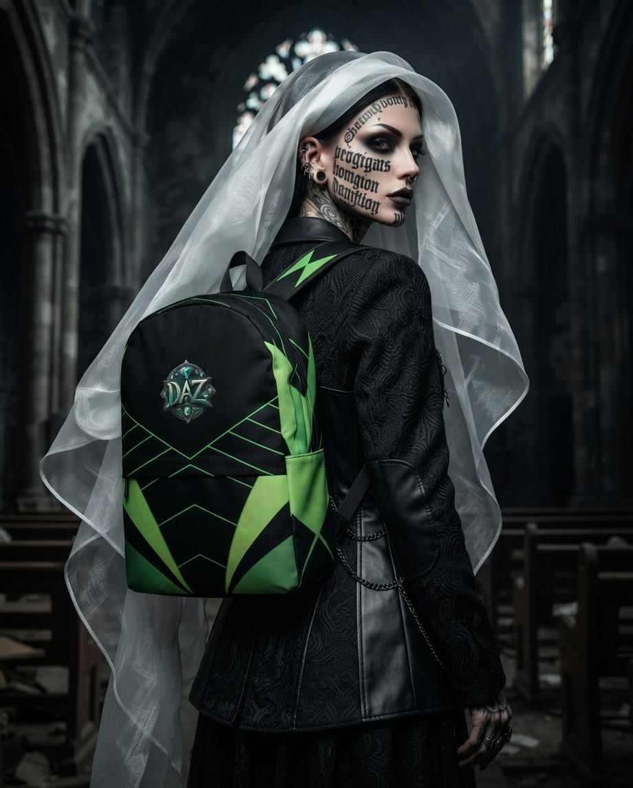 Mochila DAZMOND® Premium "Emerald Cyber"