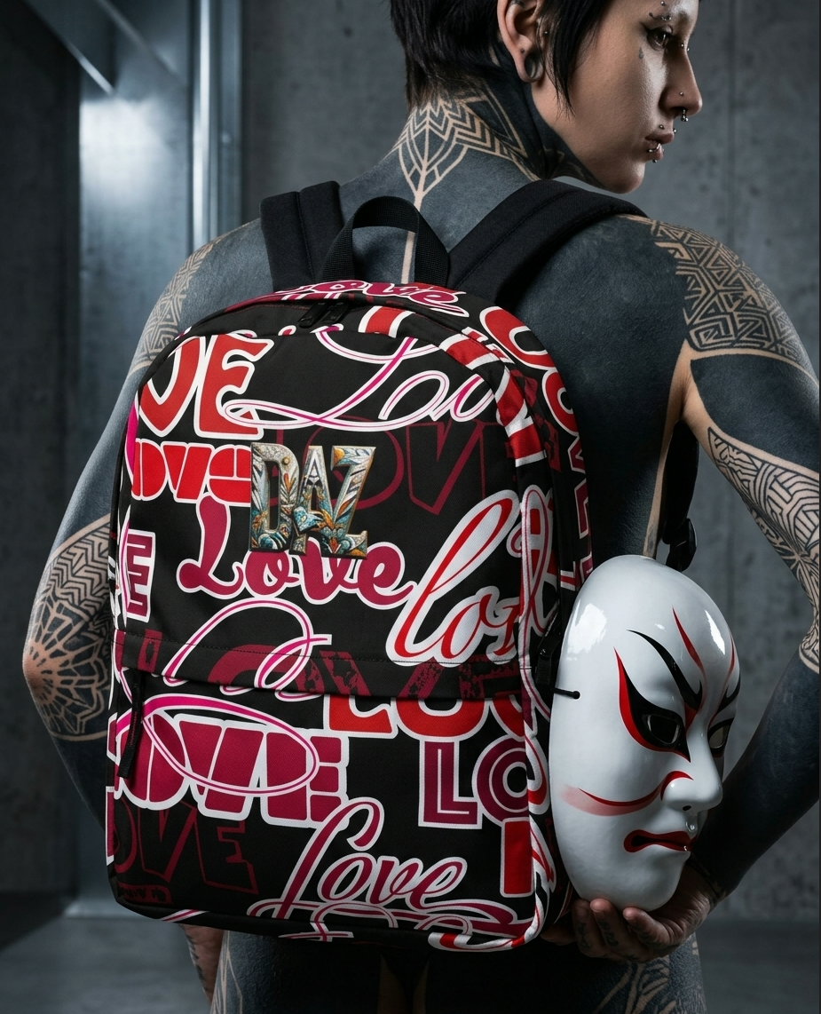 Mochila DAZMOND® Love "Passion Script"