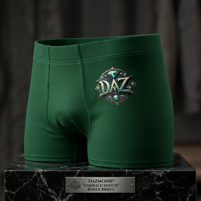 DAZMOND® "Emerald Shield" Boxer Briefs