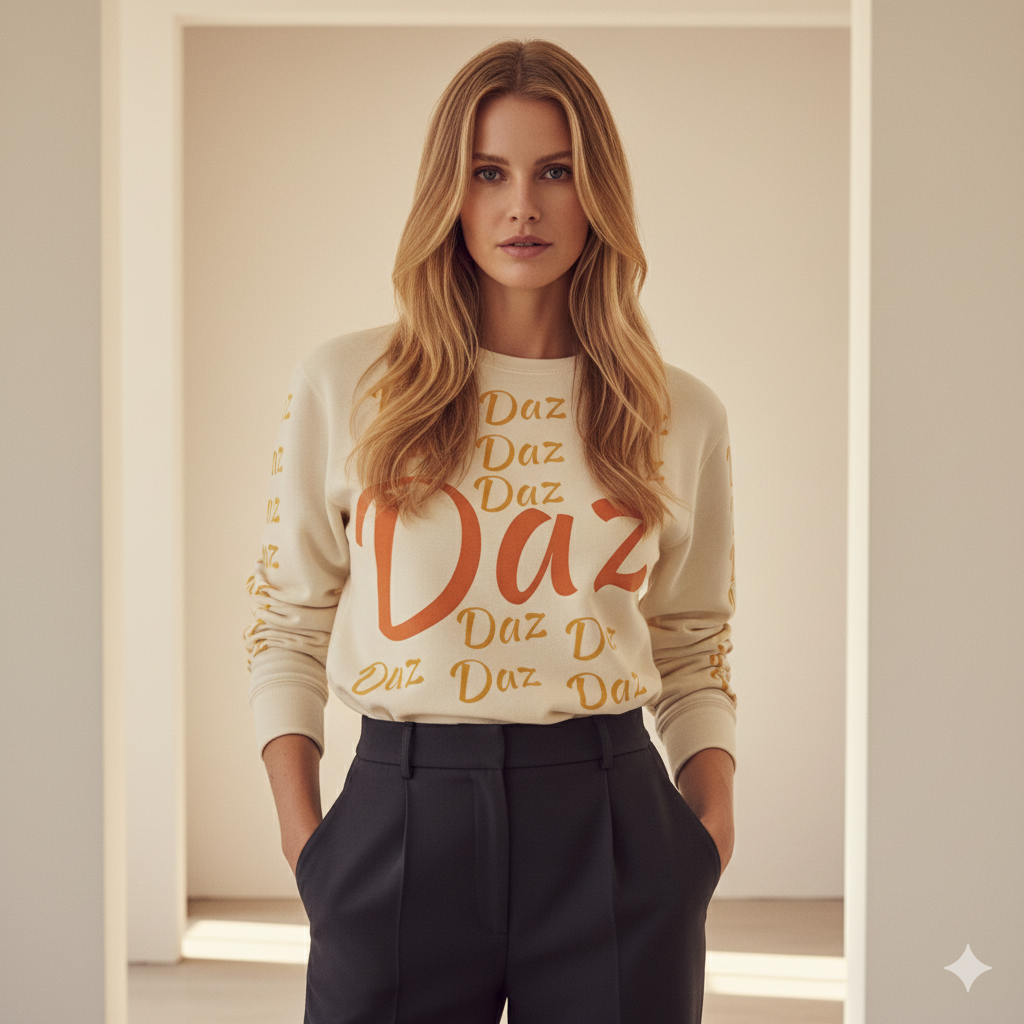 DAZMond Art lightweight sweatshirt