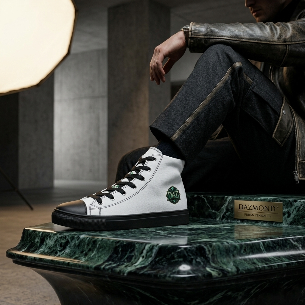 DAZMOND® "Urban Pinnacle" High-Top Canvas