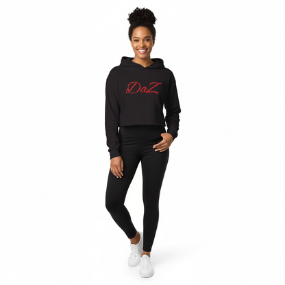 Sudadera DaZ corta con capucha para mujer