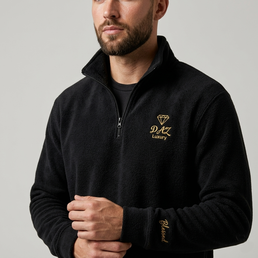 DAZMOND® "Zenith Fleece" Quarter-Zip