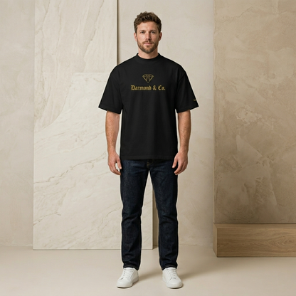 DAZMOND & Co.® "Blaster 2.0" Organic Oversized High-Neck Tee