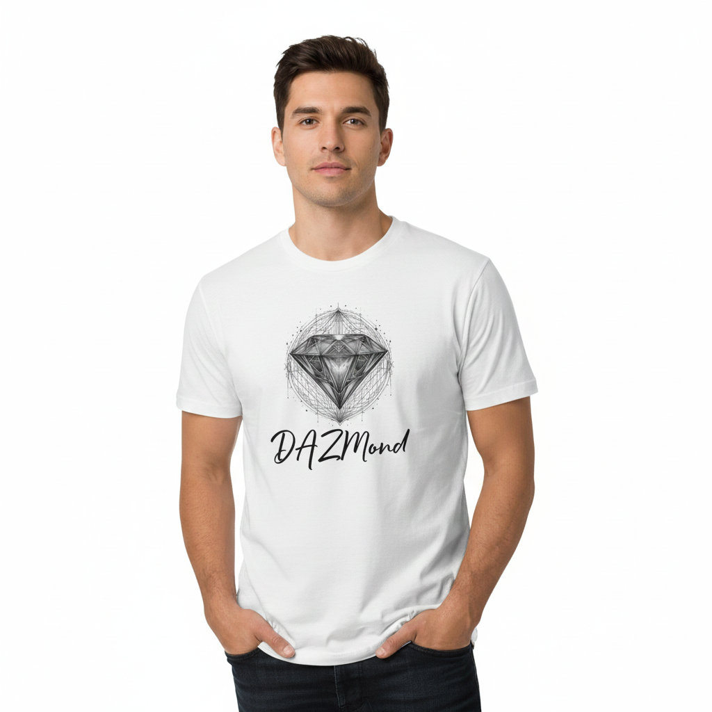 DAZMond Luxury Men's Cotton T-Shirt